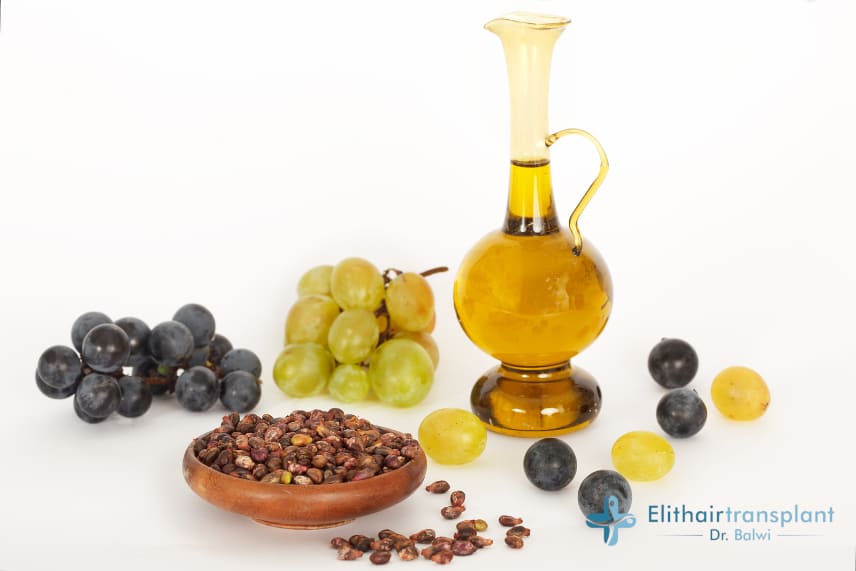 L’huile de pépins de raisin est utilisée sur les cheveux depuis le moyen-âge