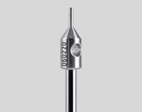 Aiguille creuse du micromoteur FUE