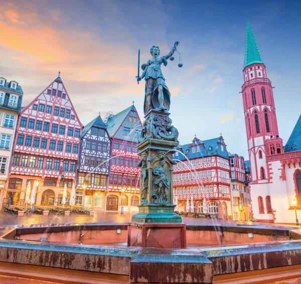 Innenstadt nähe Praxis für Haartransplantation in Frankfurt