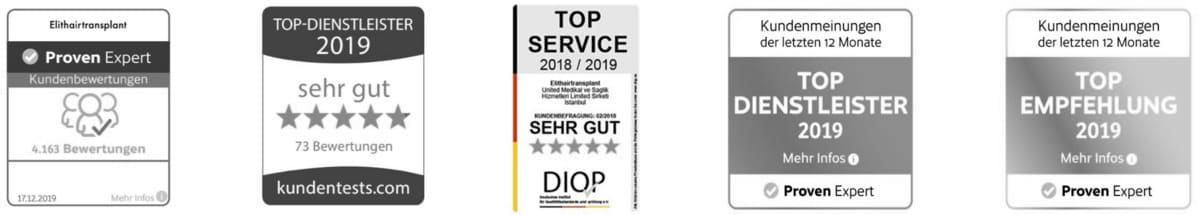 Elithair Proven Experts Bewertung der Patienten