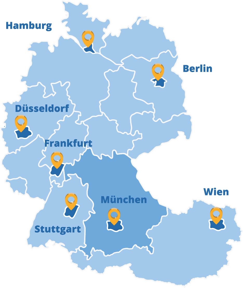 Der Elithair Standort München in der DACH-Region