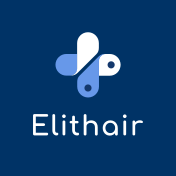 Das Elithair Logo mit Schriftzug