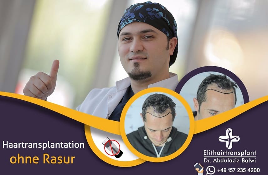 Haartransplantation ohne Rasur - Dr. Balwi Elithairtransplant