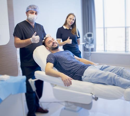PRP Behandlung bei Elithairtransplant Haartarnsplantation in Düsseldorf