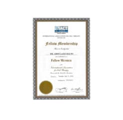 Certificado de adesão da Elithair como membro da IA/CT Sulza