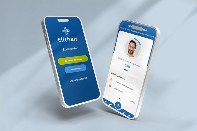 Inicio de sesión de la Elithair App