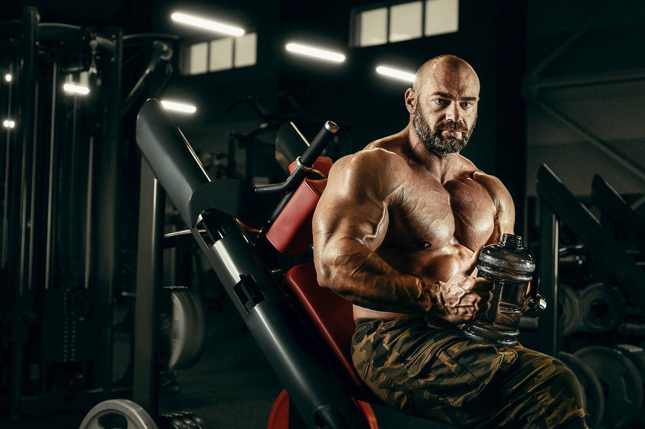 bodybuilders can go bald because of an excessive buildup of the DHT hormone