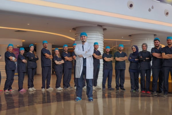 Dr Balwi and his team of hair transplant specialists